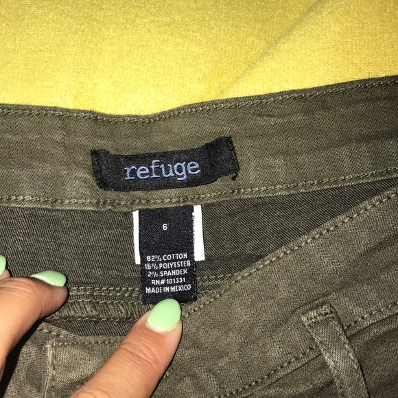 Army Green Shorts - Picture 2 of 2